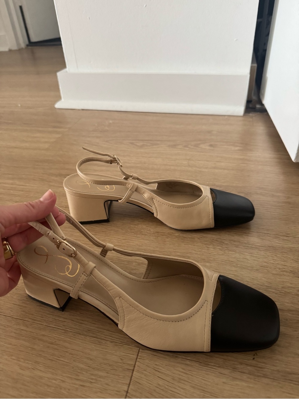 Jeffery Campbell Cap Toe Slingback Percent Condition - Picture 4 of 4